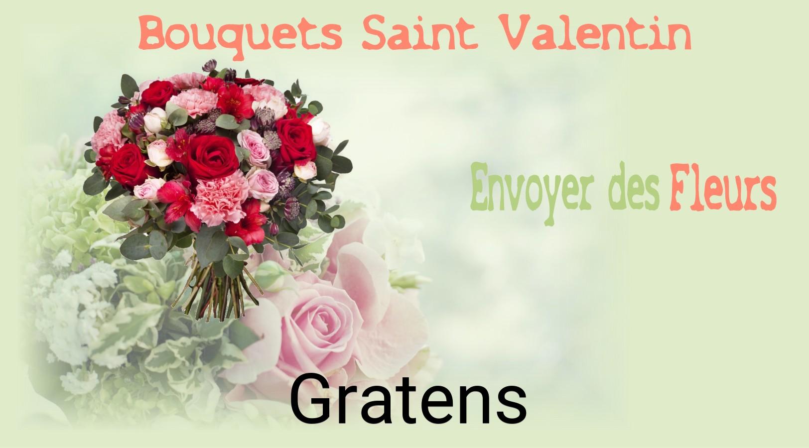 Roses de Saint-Valentin livrées à Gratens